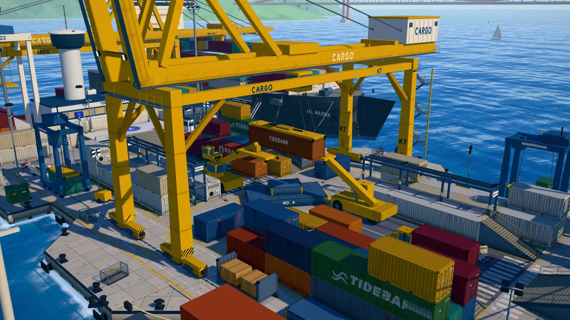 Cargo Terminal at day